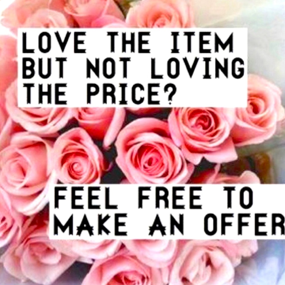 ‼️ Make an offer! I am always happy to work with customers 😃 ‼️